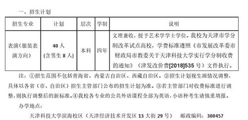 2015年天津科技大学在江苏艺术类招生计划及考试时间