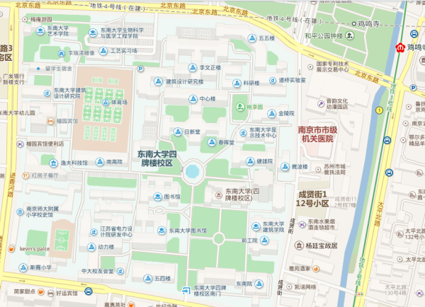 南京大学地址位置在哪 南京大学地图