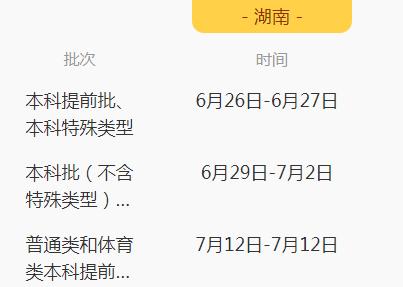 2022湖南省高考志愿填报时间表 湖南2022社会考生高考报名