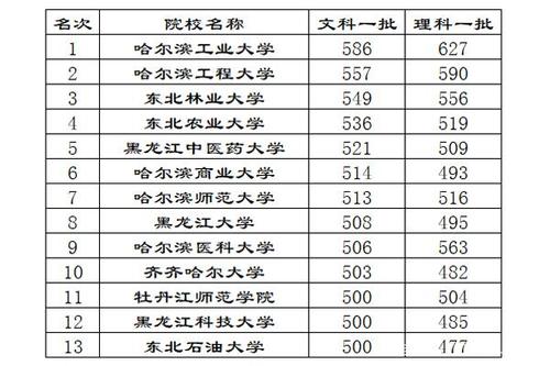 黑龙江大学理科最好的专业排名 黑龙江大学法学排名