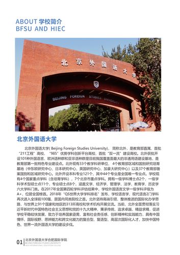 2015年北京外国语大学招生简章