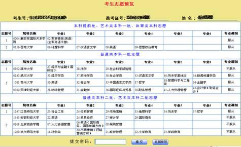 2015年北京高考志愿填报入口