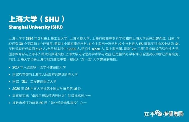 上海大学2021年上海市综合评价招生简章 考研招生简章
