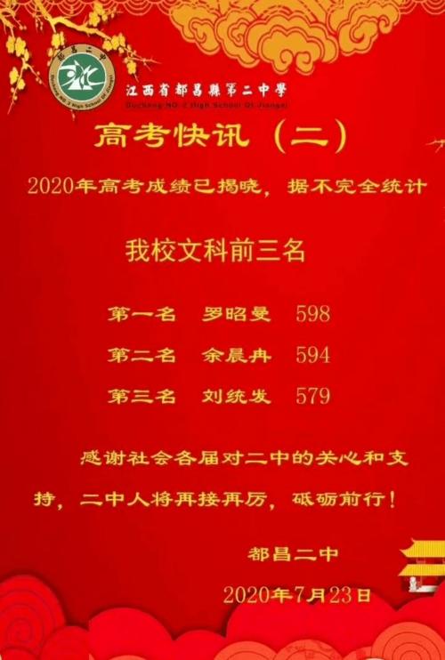 湘潭县一中2017年高考喜报 湘潭一中高考喜报2020