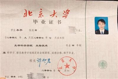 方便直接就业 北京大学推出电子毕业证 北京大学毕业证